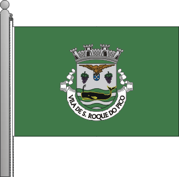 Bandeira do municpio de So Roque do Pico