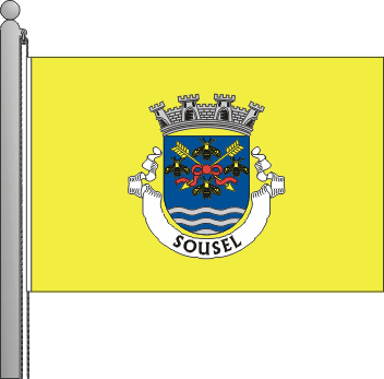Bandeira do municpio de Sousel