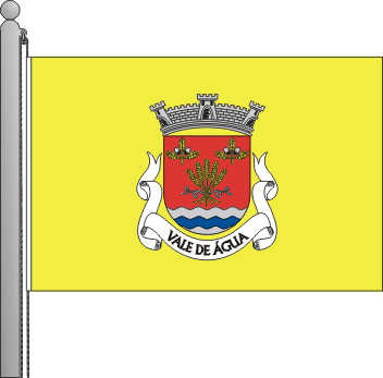 Bandeira da freguesia de Vale de gua