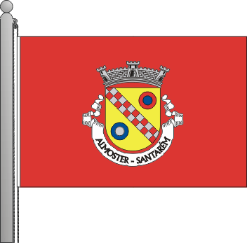Bandeira da freguesia de Almoster