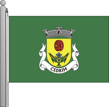 Bandeira da freguesia de Cedrim