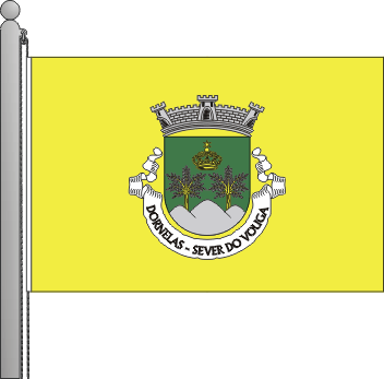 Bandeira da freguesia de Dornelas