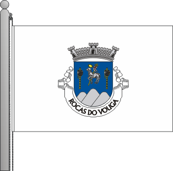 Bandeira da freguesia de Rocas do Vouga