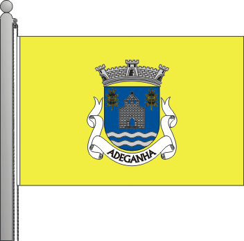 Bandeira da freguesia de Adeganha