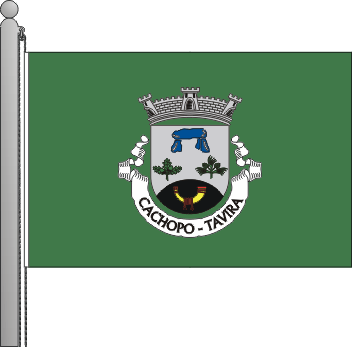 Bandeira da freguesia de Cachopo