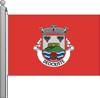 Bandeira da freguesia de Deocriste