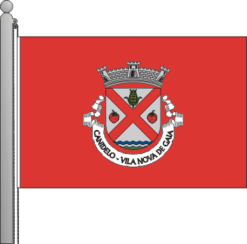 Bandeira da freguesia de Canidelo