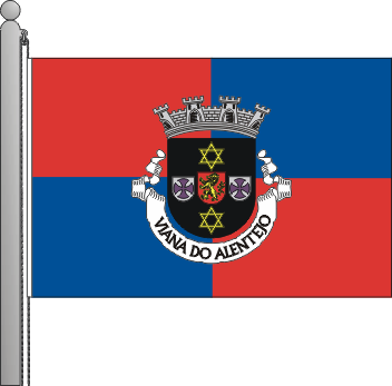 Bandeira do municpio de Viana do Alentejo
