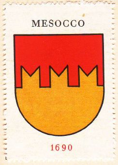 Wappen von/Blason de Mesocco