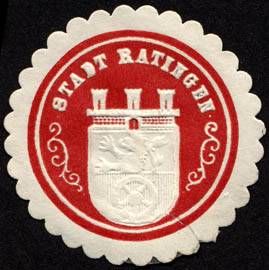 Wappen von Ratingen/Coat of arms (crest) of Ratingen