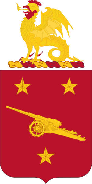 Coat of arms (crest) of the 92nd Coast Artillery Regiment, US Army