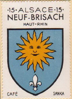 Blason de Neuf-Brisach/Coat of arms (crest) of {{PAGENAME