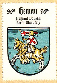 Wappen von Hemau/Coat of arms (crest) of Hemau