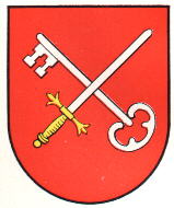 Wappen von Schwarzach (Rheinmünster)/Arms (crest) of Schwarzach (Rheinmünster)