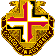 Coat of arms (crest) of the 2290th US Army Hospital, US Army