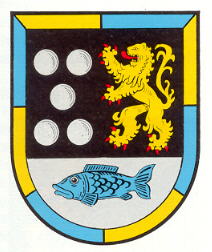 Wappen von Verbandsgemeinde Waldfischbach-Burgalben/Arms of Verbandsgemeinde Waldfischbach-Burgalben
