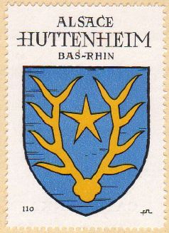 Blason de Huttenheim (Bas-Rhin)