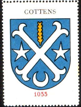 Wappen von/Blason de Cottens (Vaud)