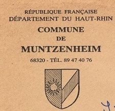 Blason de Muntzenheim/Coat of arms (crest) of {{PAGENAME