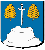 Blason de Roquefort-les-Pins/Arms of Roquefort-les-Pins