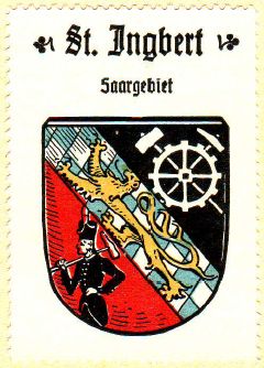 Wappen von Sankt Ingbert