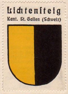 Wappen von/Blason de Lichtensteig
