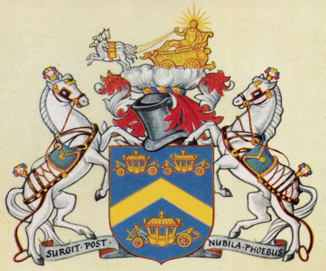 Coat of arms (crest) of Worshipful Company of Coachmakers and Coach Harness Makers