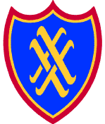 Coat of arms (crest) of the XX Corps, US Army