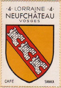 Blason de Neufchâteau (Vosges)