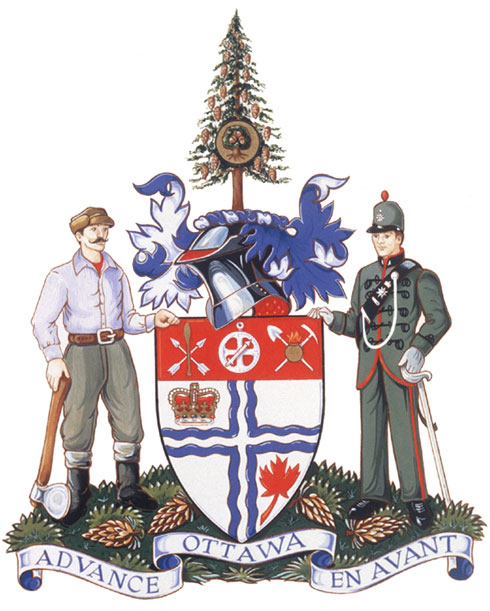 Arms (crest) of Ottawa
