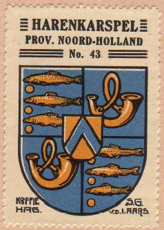 Wapen van Harenkarspel/Coat of arms (crest) of Harenkarspel