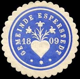 Wappen von Esperstedt/Arms (crest) of Esperstedt