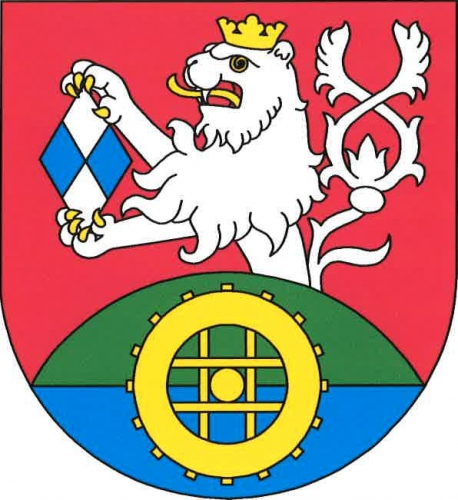 Coat of arms (crest) of Pomezí nad Ohří