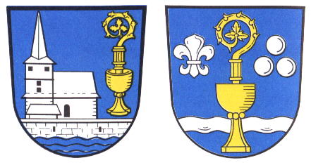 Wappen von Steinbach am Wald / Arms of Steinbach am Wald