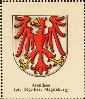 Wappen von Arendsee/Coat of arms (crest) of Arendsee