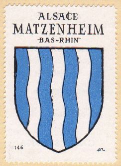 Blason de Matzenheim/Coat of arms (crest) of {{PAGENAME