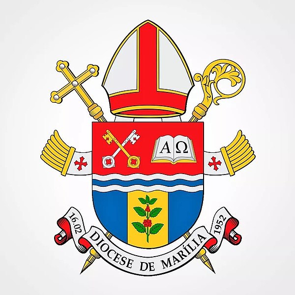 Arms (crest) of Diocese of Marília