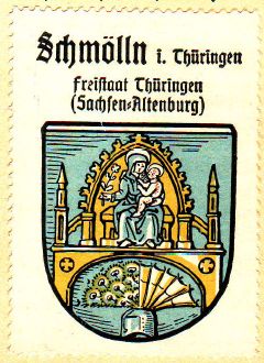 Wappen von Schmölln/Coat of arms (crest) of Schmölln