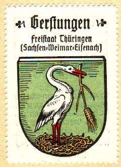 Wappen von Gerstungen/Coat of arms (crest) of Gerstungen