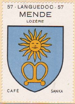 Blason de Mende (Lozère)/Coat of arms (crest) of {{PAGENAME