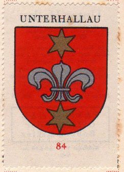 Wappen von/Blason de Hallau