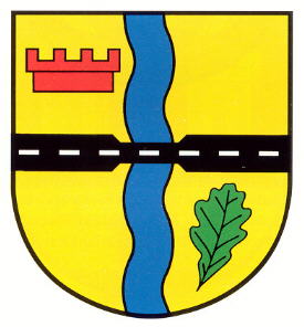 Wappen von Treia (Schleswig-Flensburg)/Arms (crest) of Treia (Schleswig-Flensburg)