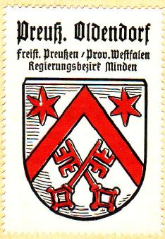 Wappen von Preussisch Oldendorf