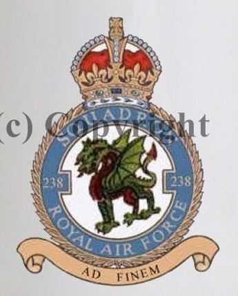 Coat of arms (crest) of the No 238 Squadron, Royal Air Force