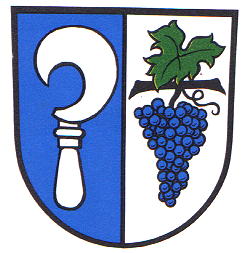 Wappen von Laudenbach (Bergstrasse)/Arms (crest) of Laudenbach (Bergstrasse)