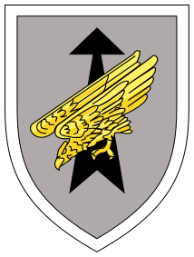 Coat of arms (crest) of the 1st Air Landing Brigade, German Army