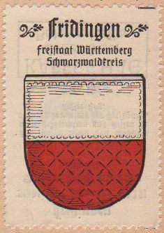 Wappen von Fridingen an der Donau/Coat of arms (crest) of Fridingen an der Donau