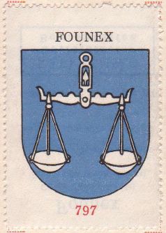 Wappen von/Blason de Founex