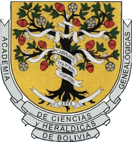 Coat of arms (crest) of Academia de Ciencias Genealógicas y Heráldicas de Bolivia