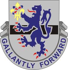 Arms of 71st Cavalry Regiment, US Army